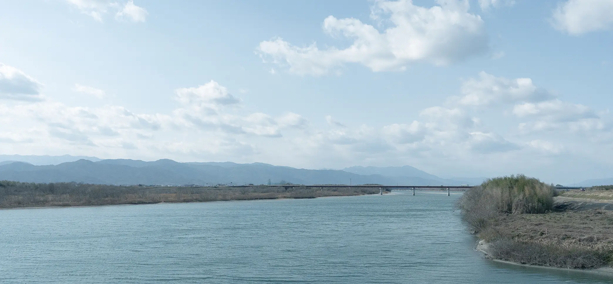 吉野川の伏流水
